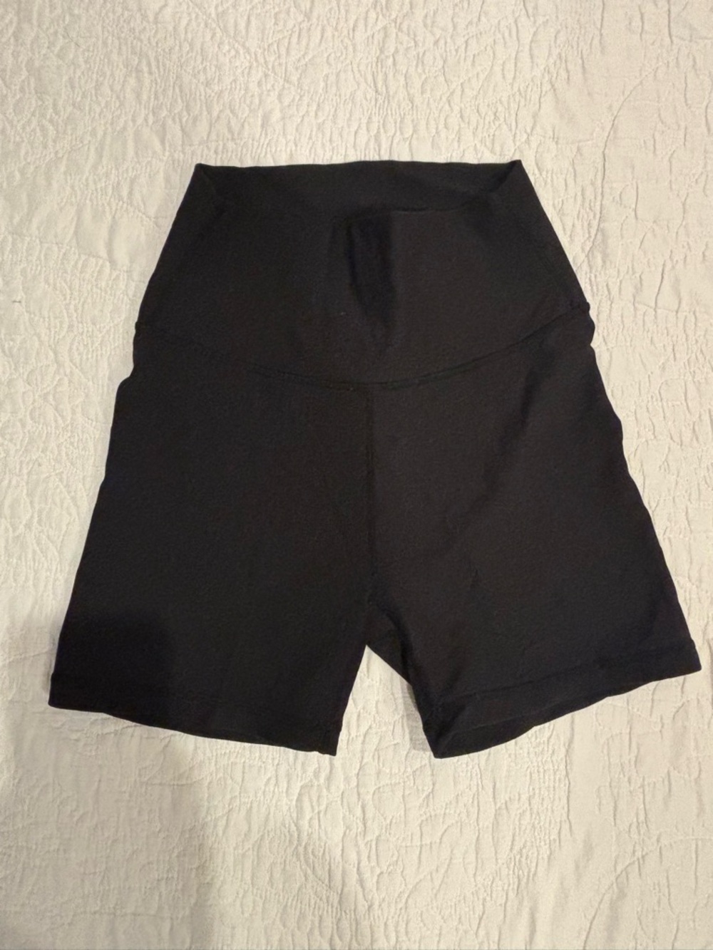 Willow High-Waist Black Bike Shorts